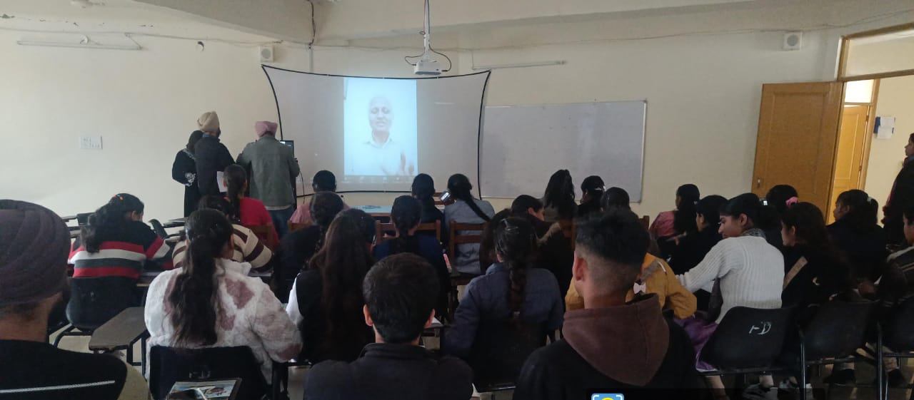 The Department of Management, MGCs, Pandori Bhagat in collaboration with NLA, Delhi successfully organized a webinar on the topic "Improving Financial Resilience".